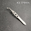 Stainless Steel Eyelid Gland Expressor Tweezers | Eye Care Tool