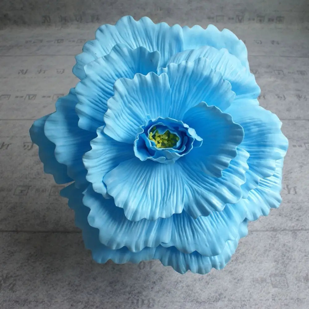 Giant PE Foam Silk Rose 30cm Artificial Flower | Wall Décor