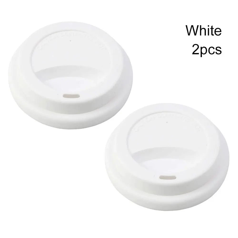 Silicone Cup Lids 2-Pack – 9.5cm Universal Mug Covers