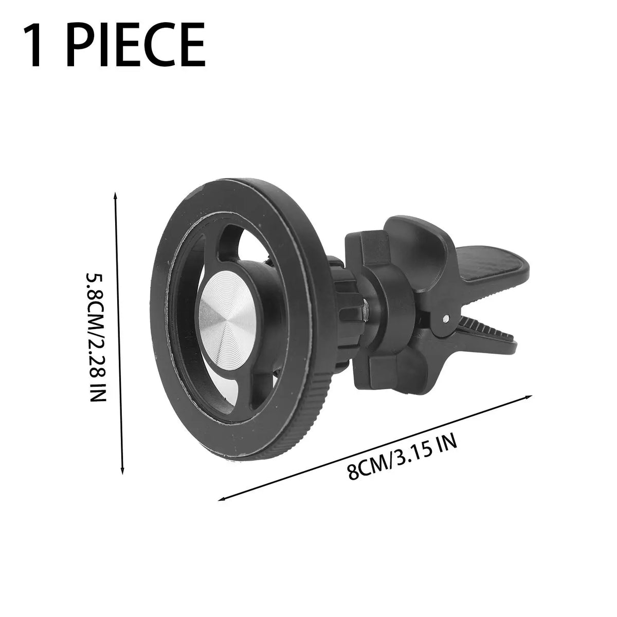Magnetic Car Phone Holder – 360° Air Vent Mount for All Phones