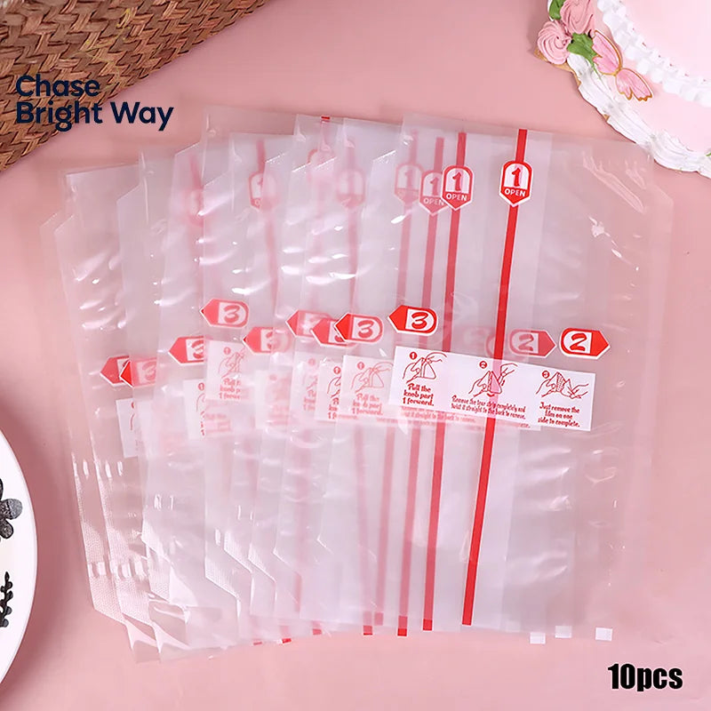 10-Pack Double Layer Triangle Onigiri Bags | Rice Ball Wrap