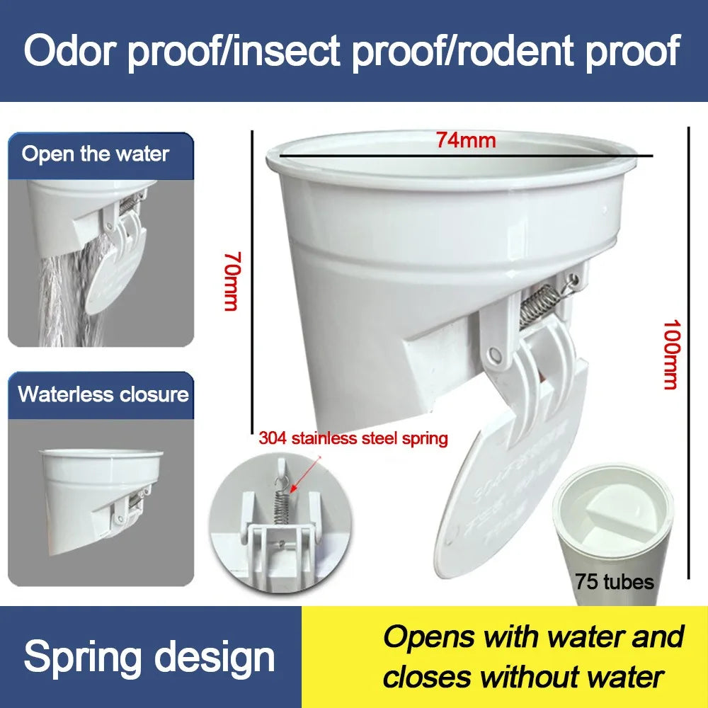 Toilet Flange Seal Ring – Anti-Leak Odor-Resistant Drain Cover