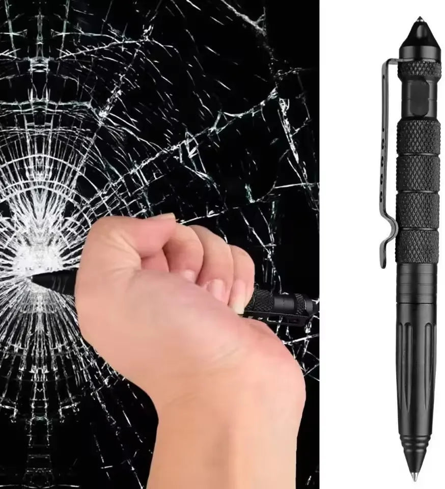 Tactical Pen – Aluminum Alloy Glass Breaker Survival Tool