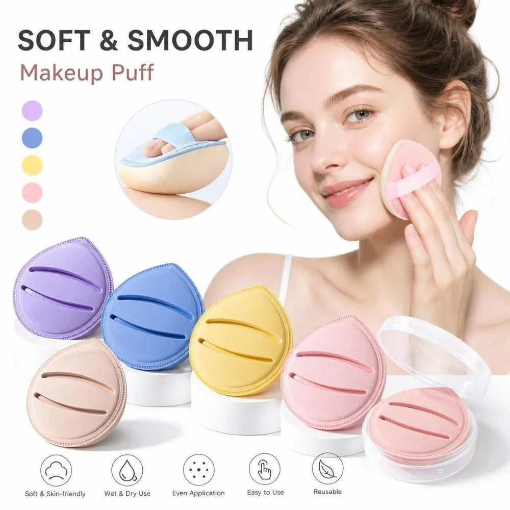 Extra Large Marshmallow Powder Puff – Wet & Dry Makeup Sponge