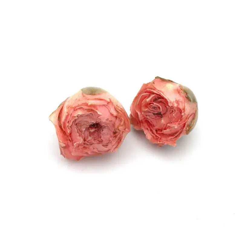 Real Preserved Rose Charms – 2 Pcs DIY Jewelry Making Set