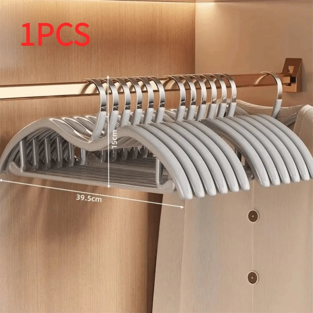 M-Shape Anti-Slip Slim Clothes Hanger – Space-Saving Wardrobe