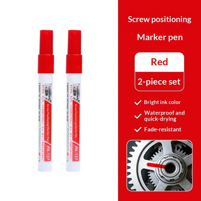 Industrial Screw Positioning Marker Pen – Waterproof Permanent