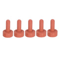 5-Pack Silicone Livestock Bottle Nipples – Calf & Farm Animal