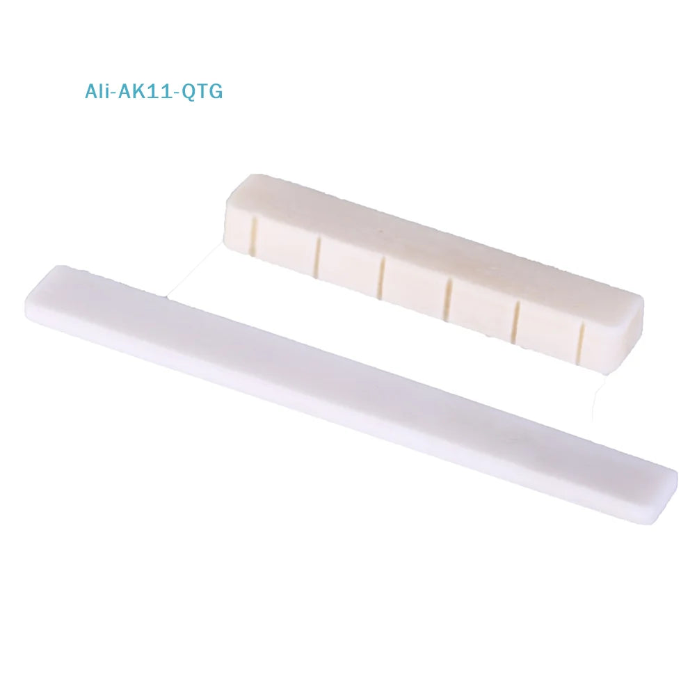Classical Guitar Bone Bridge & Nut Set – 6 String Replacement
