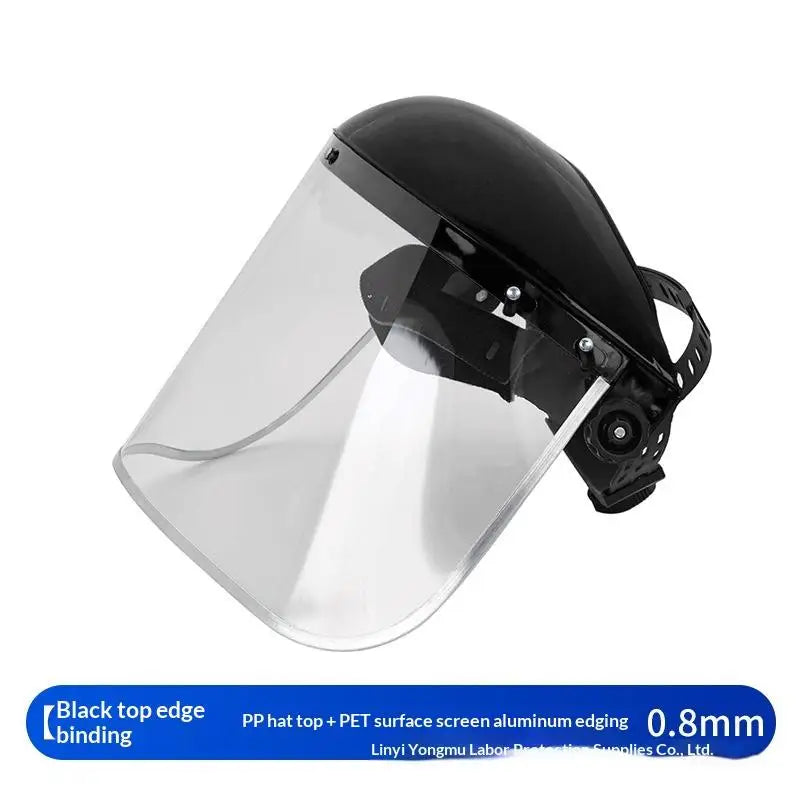Garden Trimmer Safety Helmet with Full Face Mesh Mask