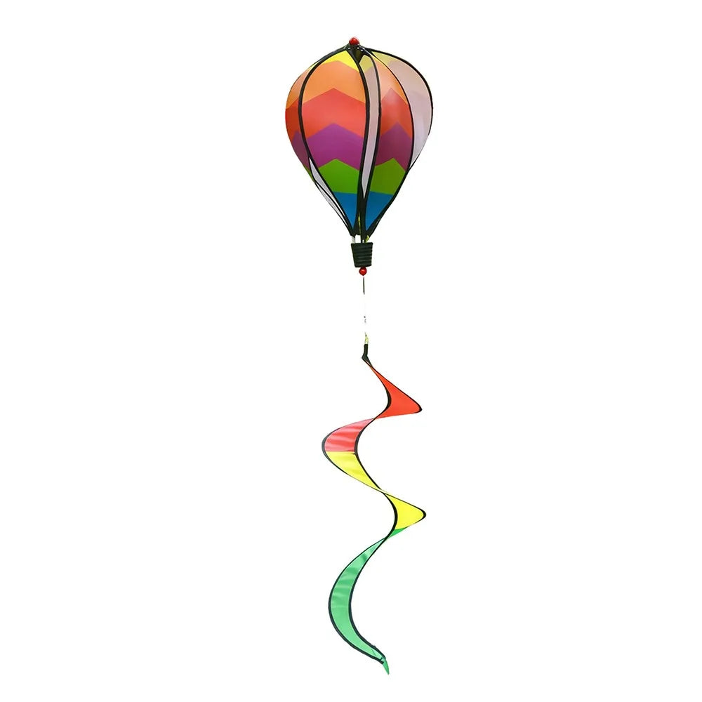 Giant Hot Air Balloon Wind Spinner | Rainbow Color-Changing