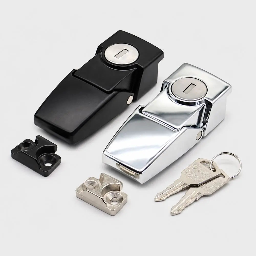 Zinc Alloy Hasp Latch Lock with Keys – Cabinet & Storage Box