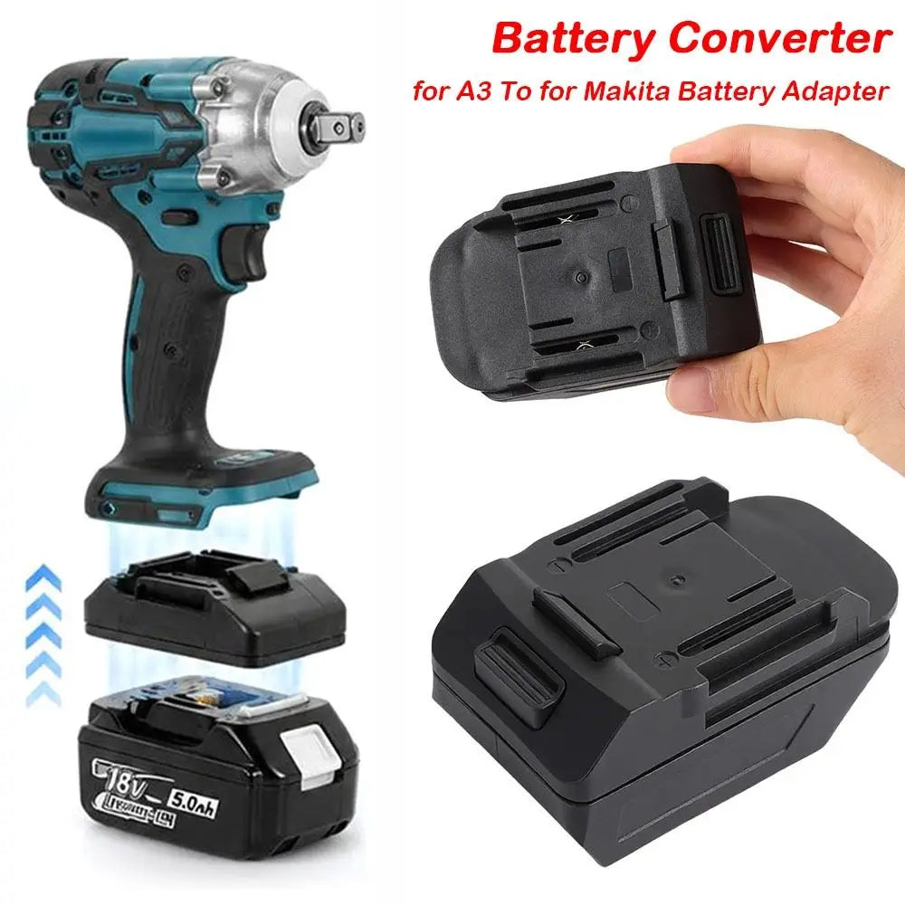 Lithium Battery Adapter for Makita – 18V–21V Converter