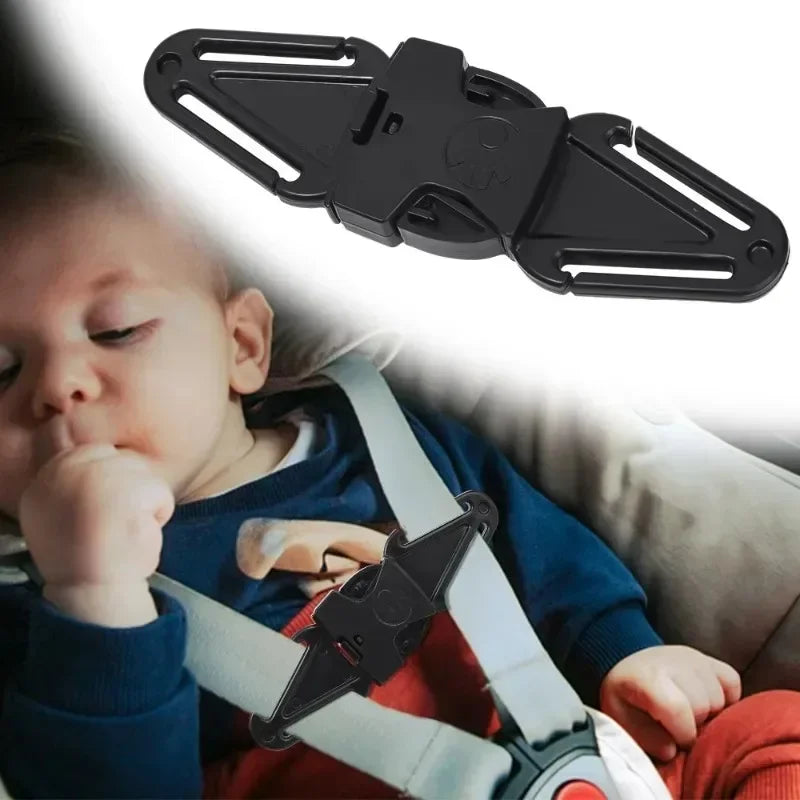 Child Safety Seat Belt Buckle & Chest Clip | SAMMY