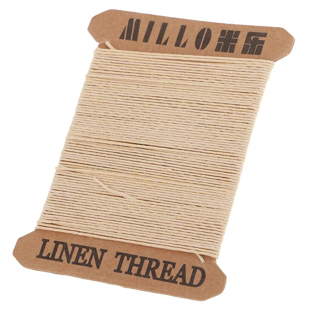Strong Waxed Linen Thread Round Cord – Leather & Craft Sewing