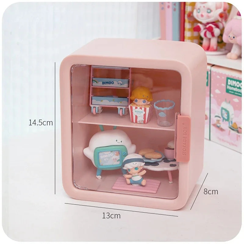 Anime Figure Display Storage Box – Blind Box Organiser Case