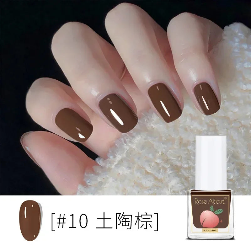 Handaiyan 8ml Water-Based Peel-Off Nail Polish | Quick Dry