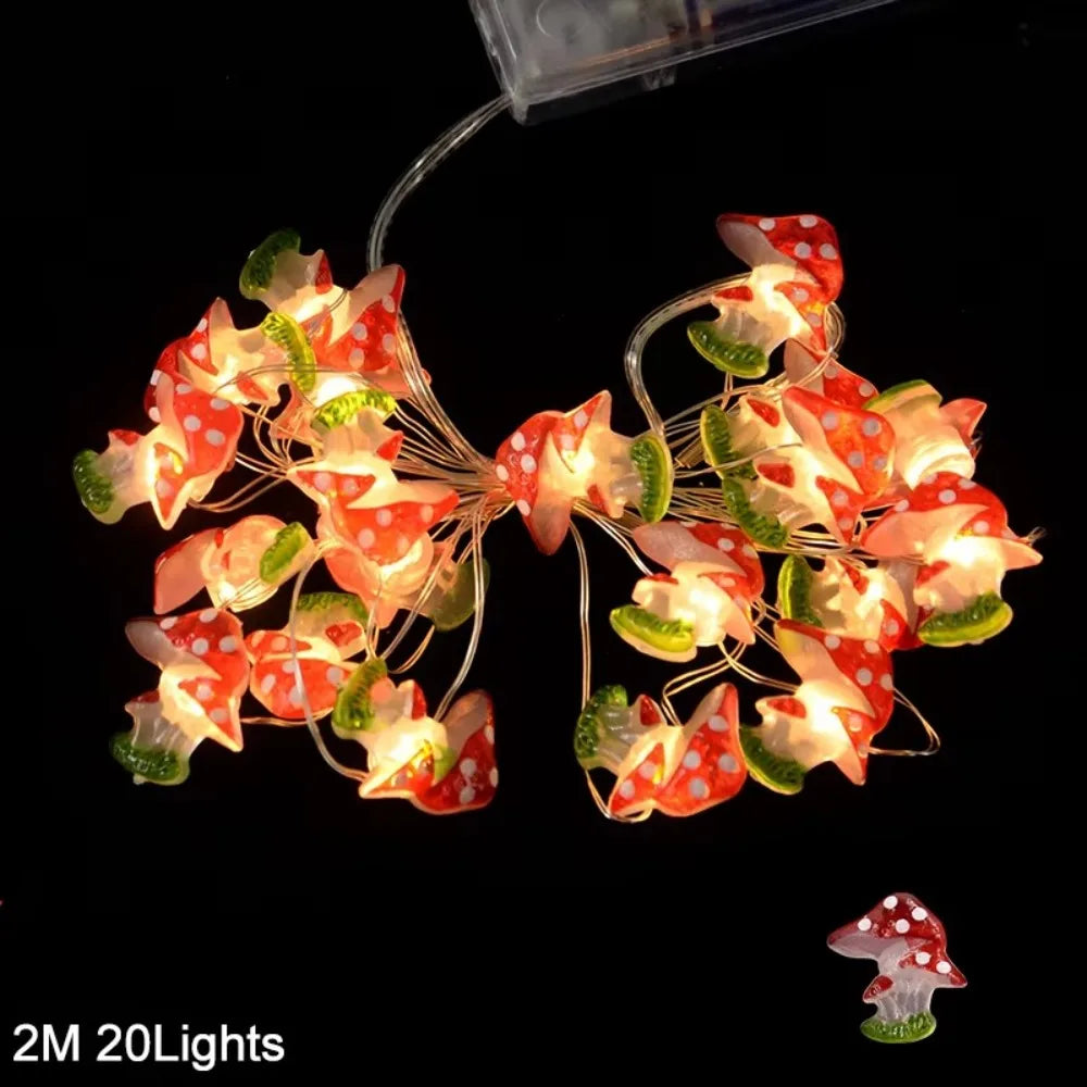 Easter LED String Lights – 2M 20 LED Bunny Fairy Light Garland