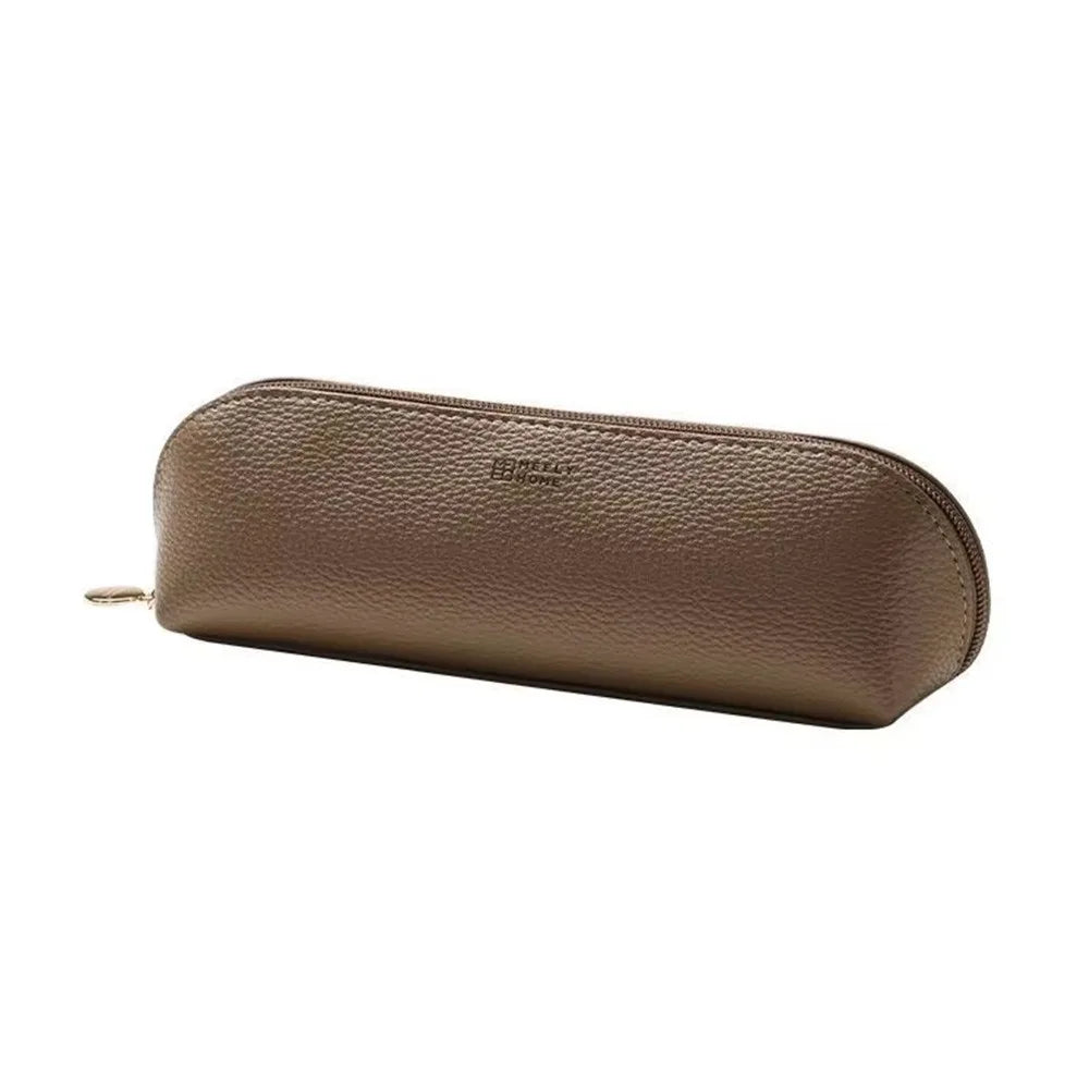 Waterproof PU Leather Makeup Brush Bag – Multi-Pocket Case