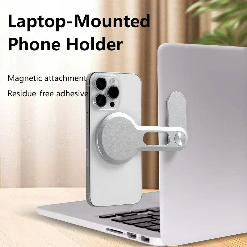 Ultrathin Magnetic Phone Holder & Foldable Laptop Stand | SAMMY