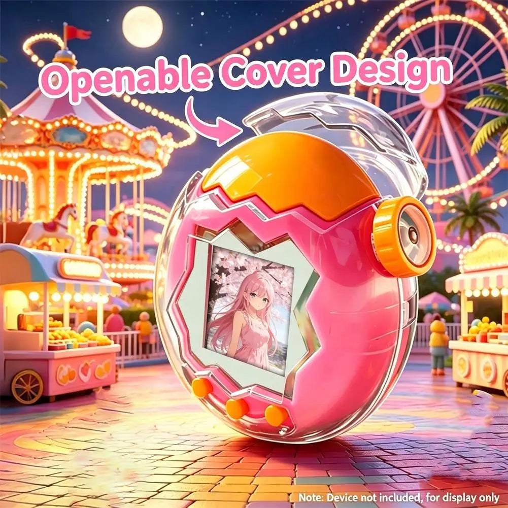 Tamagotchi Paradise Clear PC Protective Case – Full Cover Shell