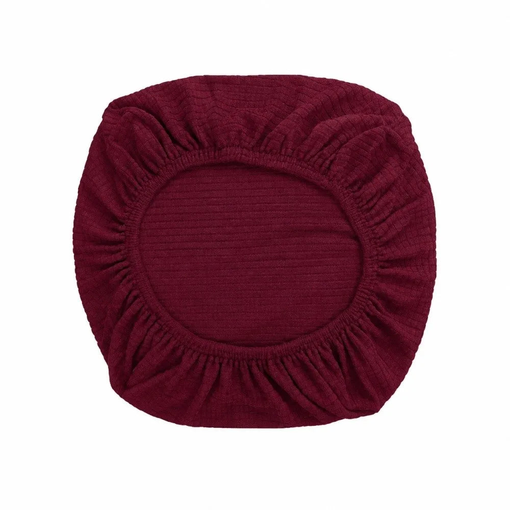 Velvet Stretch Office Chair Seat Cover – Washable Non-Slip
