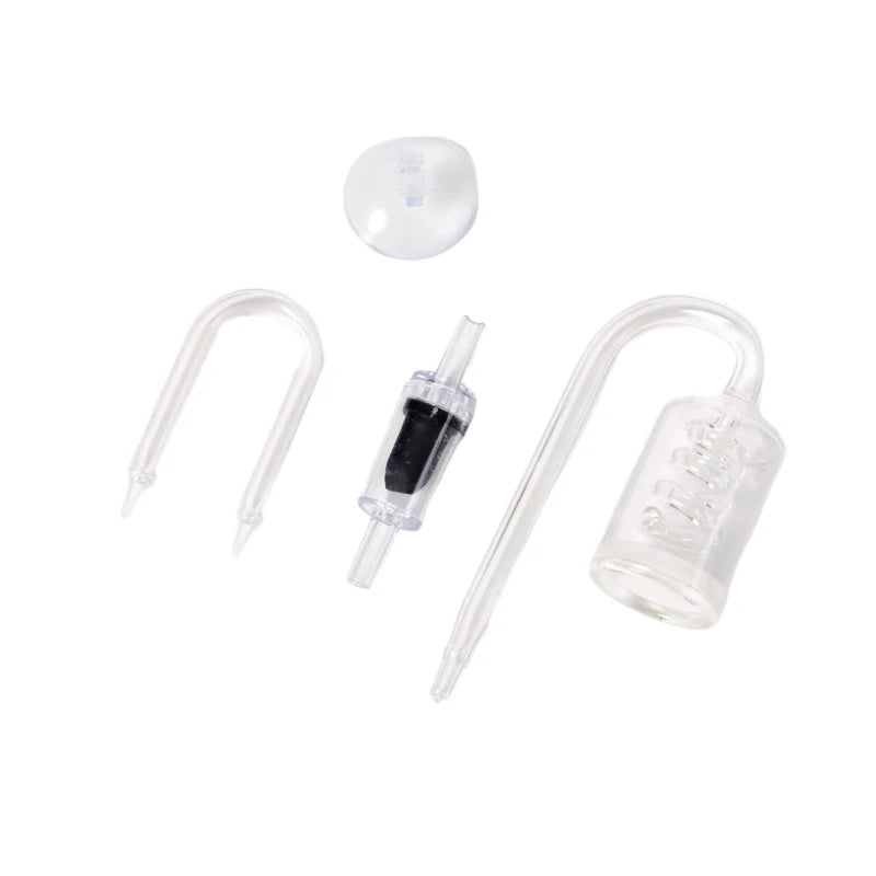 U-Shape Glass Aquarium CO2 Diffuser & Bubble Atomizer