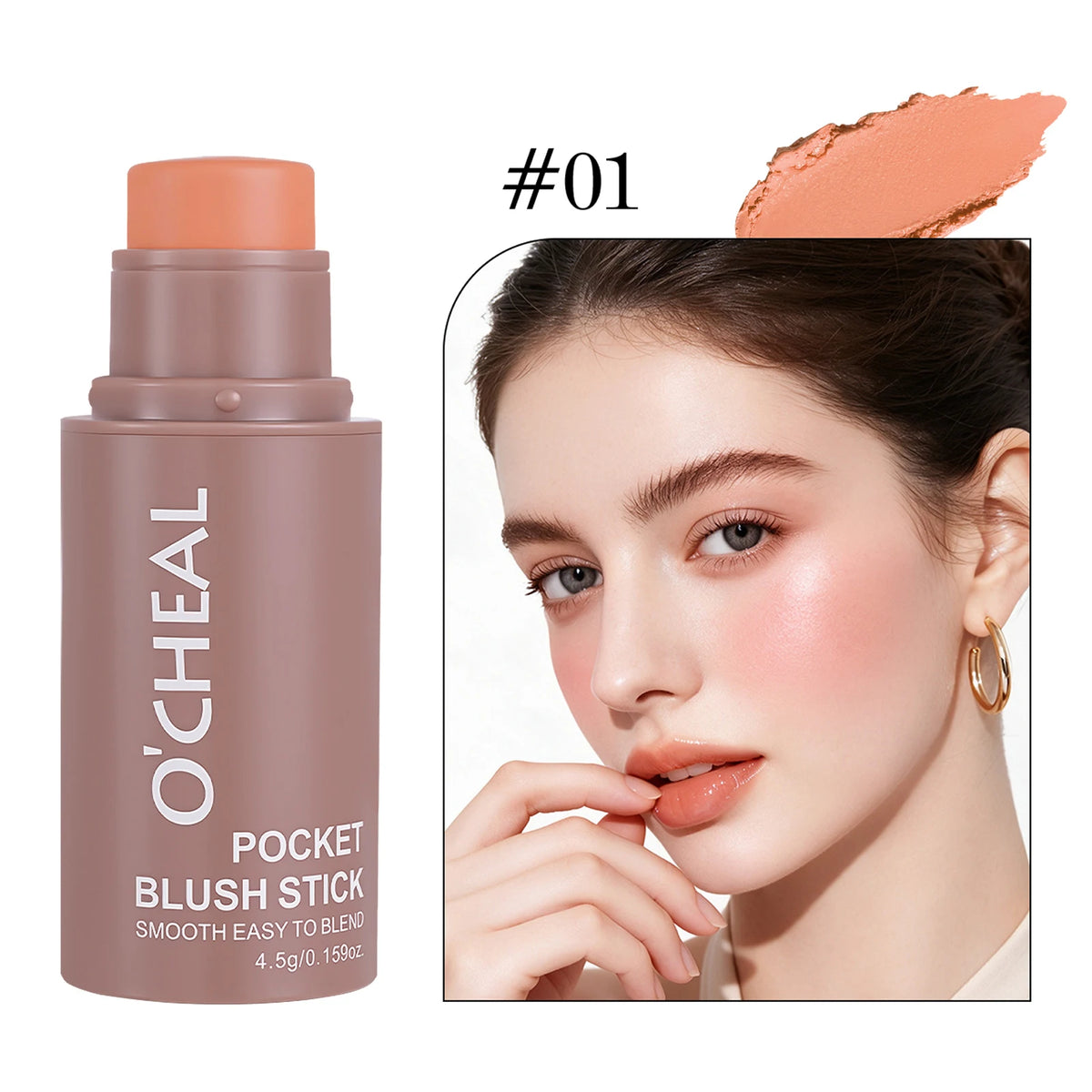SAMMY Blush Stick – Lips & Cheeks Contour Highlighter