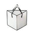 Foldable Triangle Clothes Hanger Organizer Bag – Clear & Large