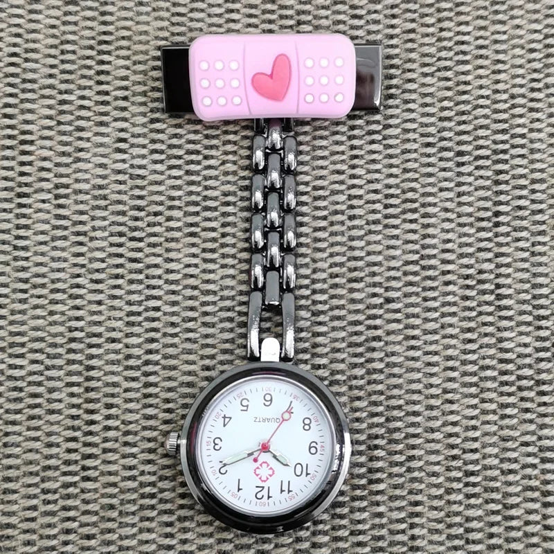Stethoscope Pin Brooch Nurse FOB Pocket Watch | Quartz