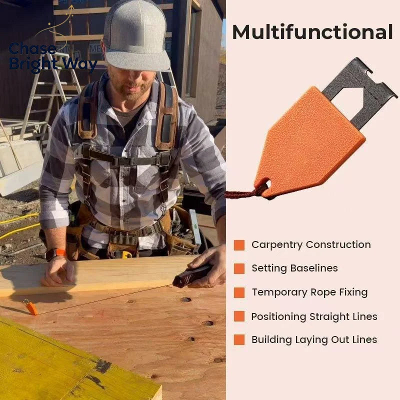 Non-Slip Rope Anchoring Hook with Built-In Cutter | Fastening