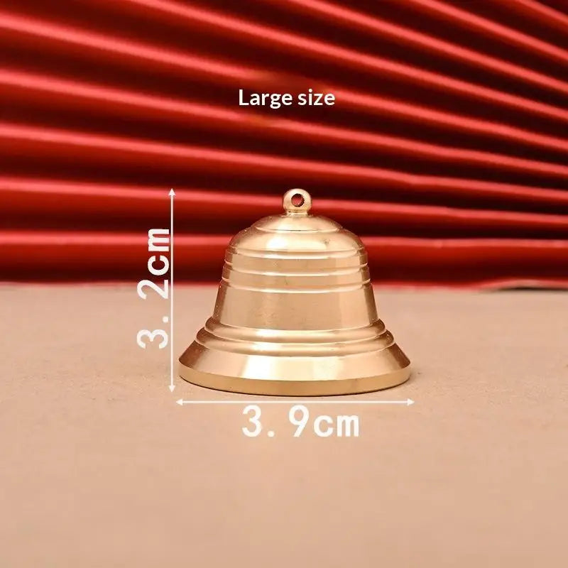 Vintage Chinese Knot Brass Bell Pendant – Car & Home Décor