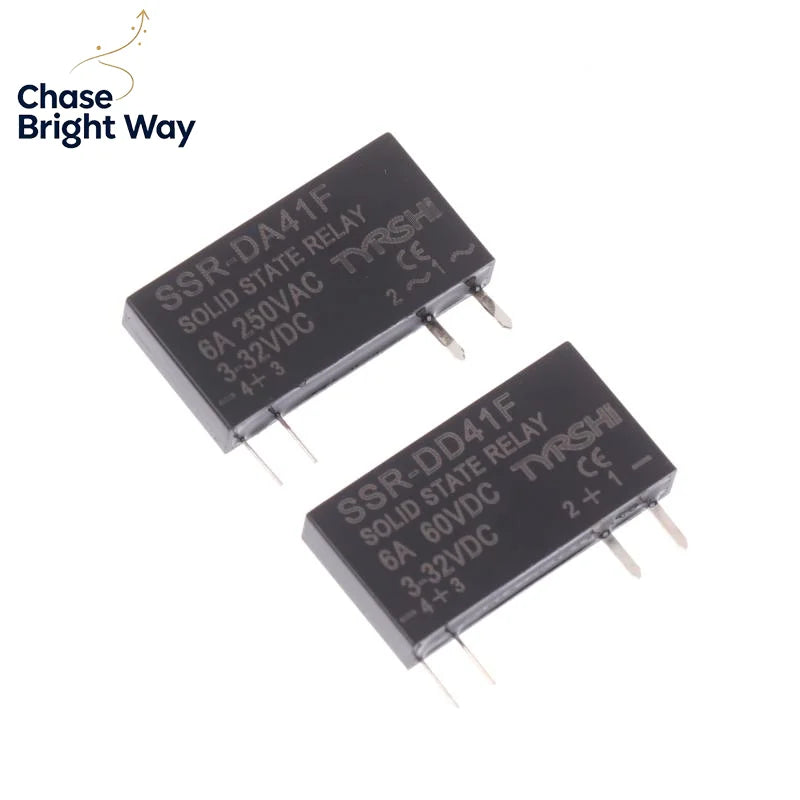 SSR Solid State Relay 3-32VDC 6A DIN Rail DC to DC Module