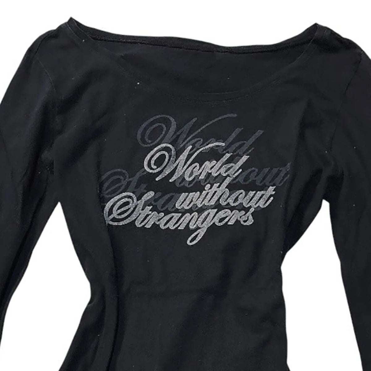 Y2K Harajuku Gothic Long Sleeve T-Shirt | Unisex Streetwear