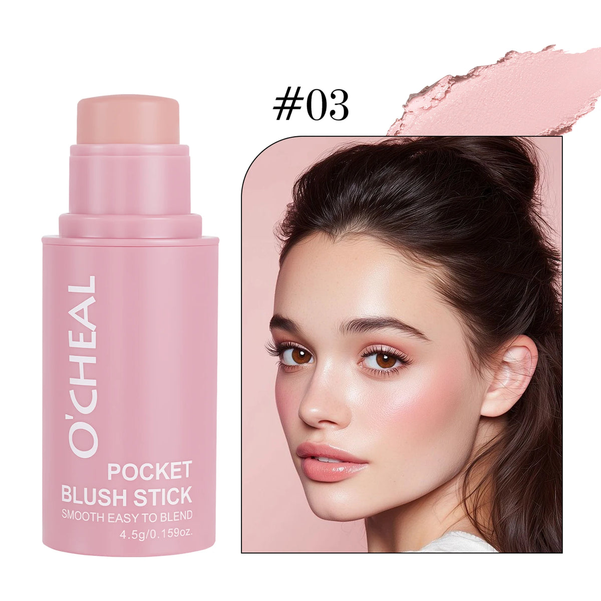 SAMMY Blush Stick – Lips & Cheeks Contour Highlighter