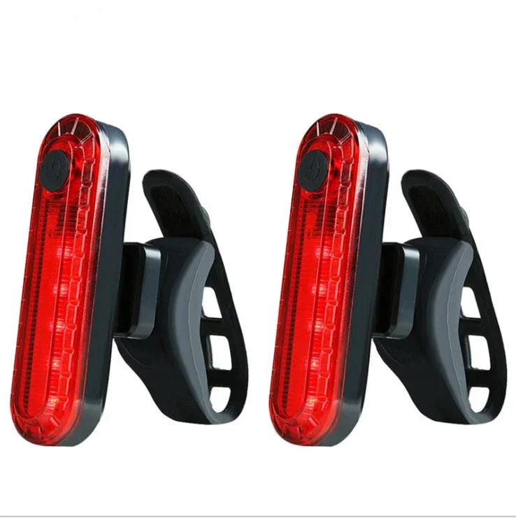 USB Rechargeable LED Bike Tail Light – Rear Cycling Safety Light