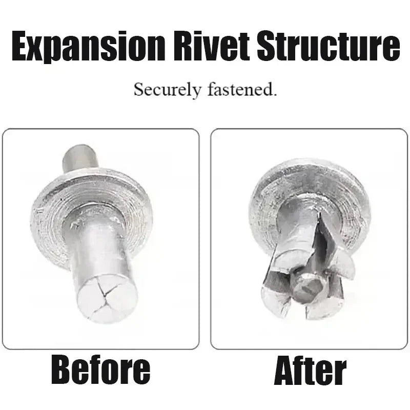 Aluminum Alloy Hammer Drive Expansion Rivets – Wall Fasteners