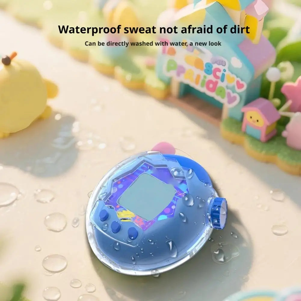 Tamagotchi Paradise Clear Protective Case with Lanyard | PC Cover