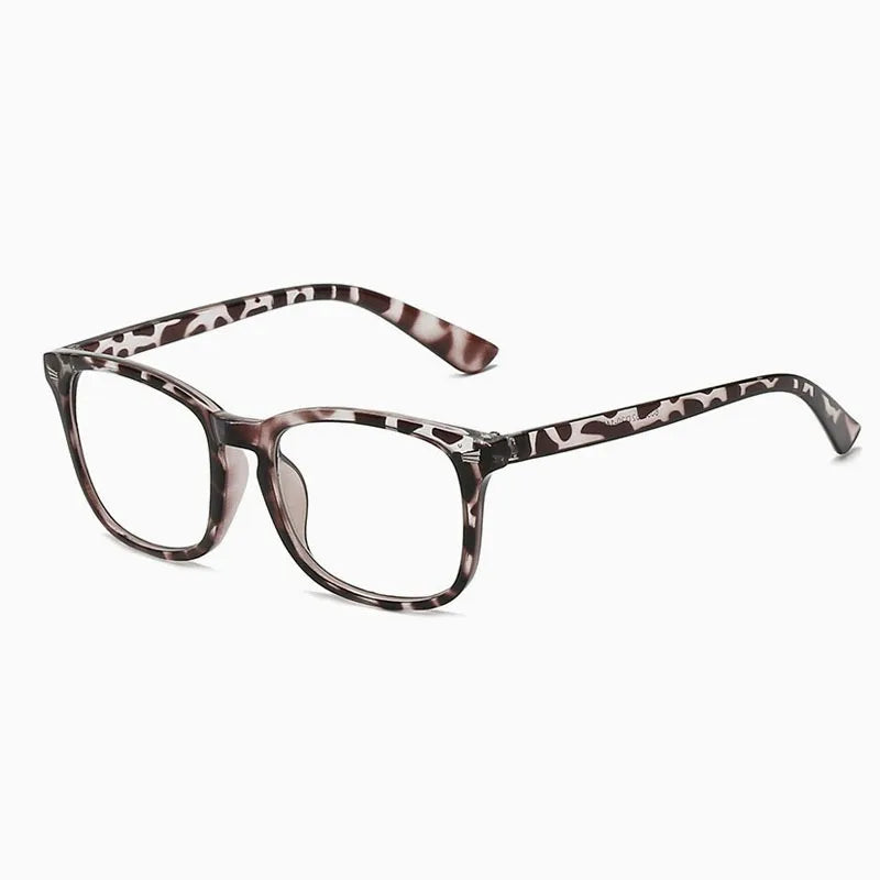 Square Blue Light Blocking Glasses – Clear Lens Unisex Frame