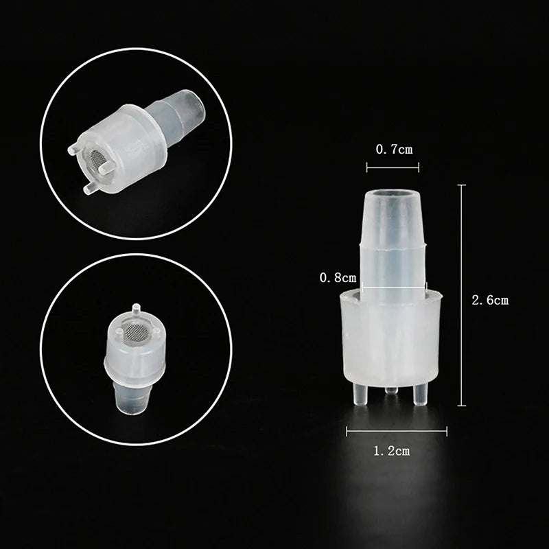 2-Pack Garden Irrigation Inlet Pipe Filter with Strainer Net