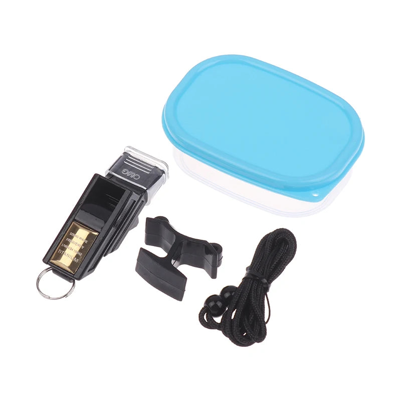 Professional Referee Whistle with Lanyard – Loud Sports Whistle
