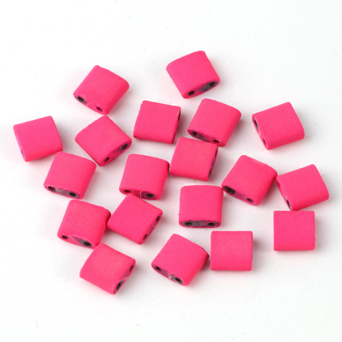 Rectangle Two-Hole Hematite Beads 5x5x2mm – DIY Jewelry Making