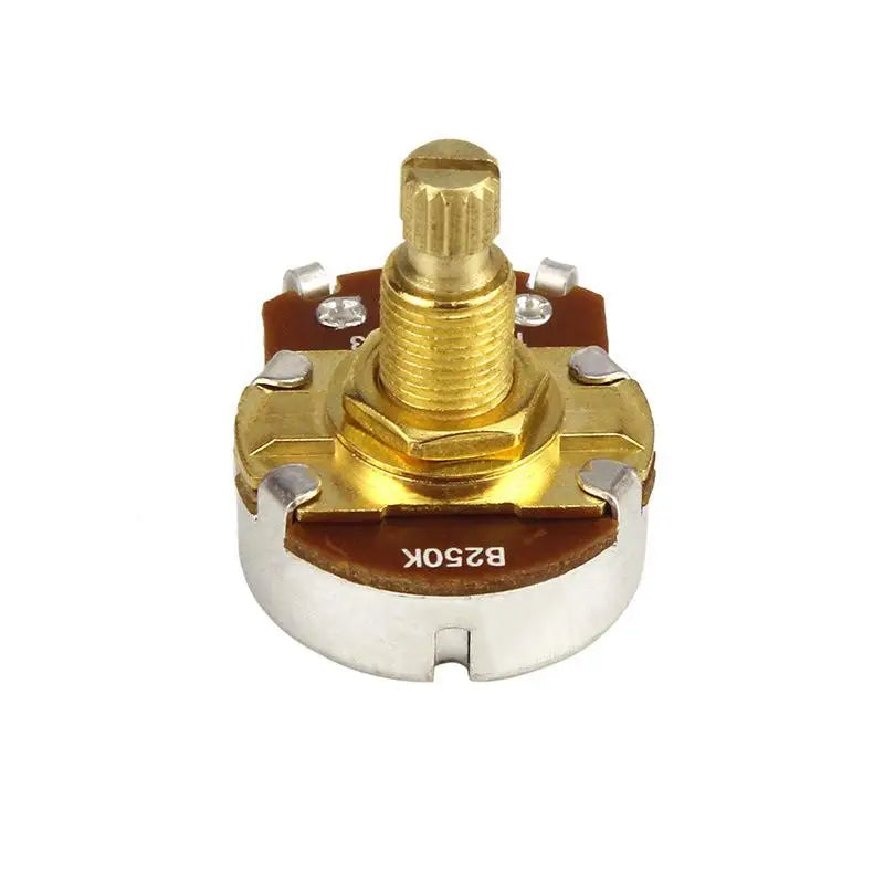 Guitar Potentiometer Brass Shaft A500K A250K B500K B250K Pot