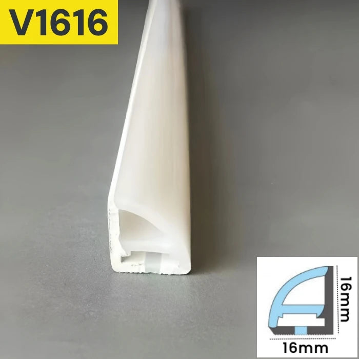 V-Shape LED Neon Strip Light | Flexible Silicone DC12V Waterproof