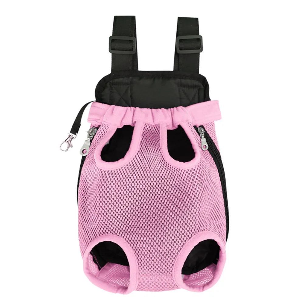 Adjustable Breathable Pet Carrier Backpack – Cats & Small Dogs