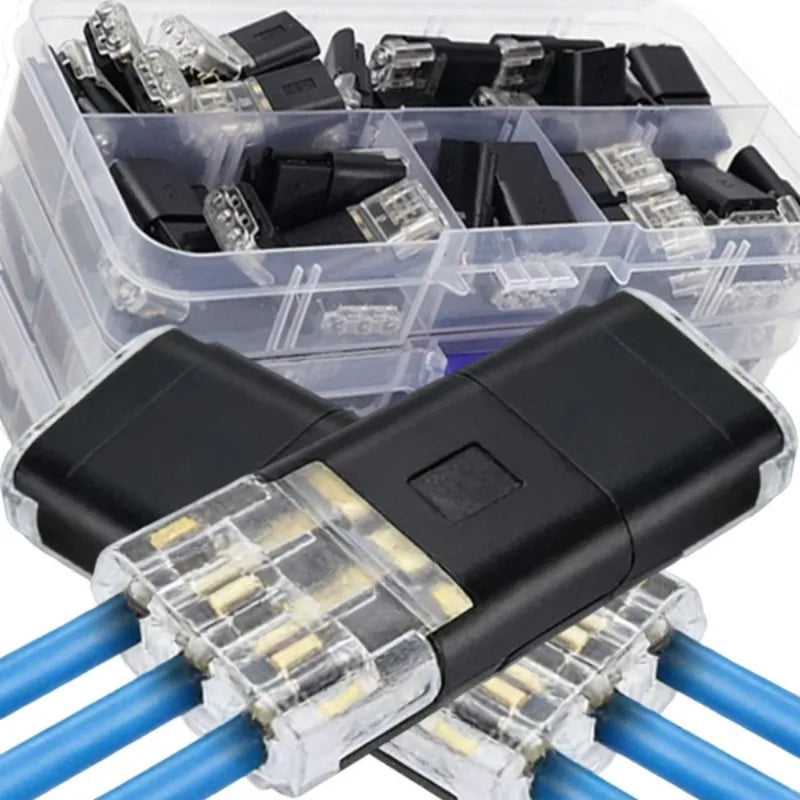 Waterproof 3-Pin Wire Connector Set – 40pcs Solder-Free