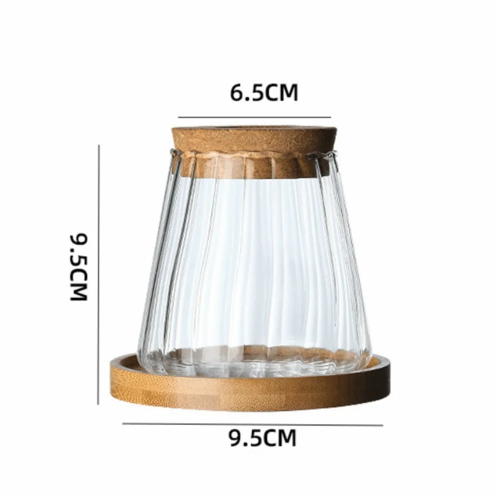 Glass Propagation Vase Rack – Tabletop Water Cultivation Planter