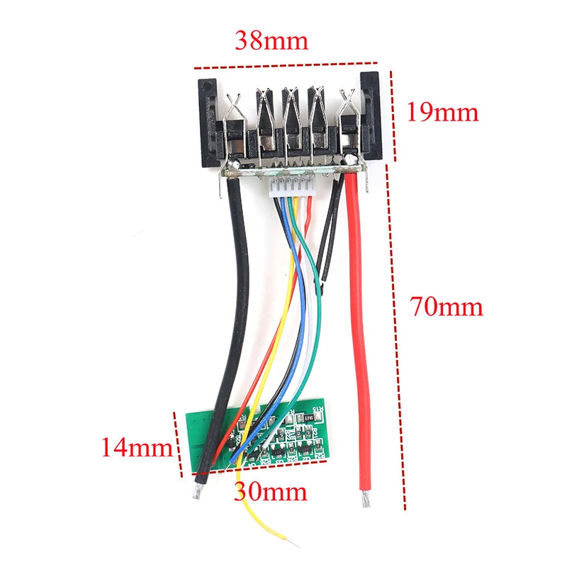 DCB200 Li-Ion Battery PCB Charging Protection Board 18V 20V