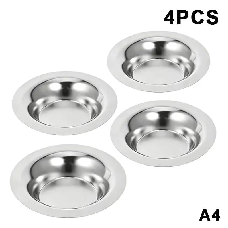 Stainless Steel Wax Melt Warmer Replacement Tray – 1/2/4 Pack