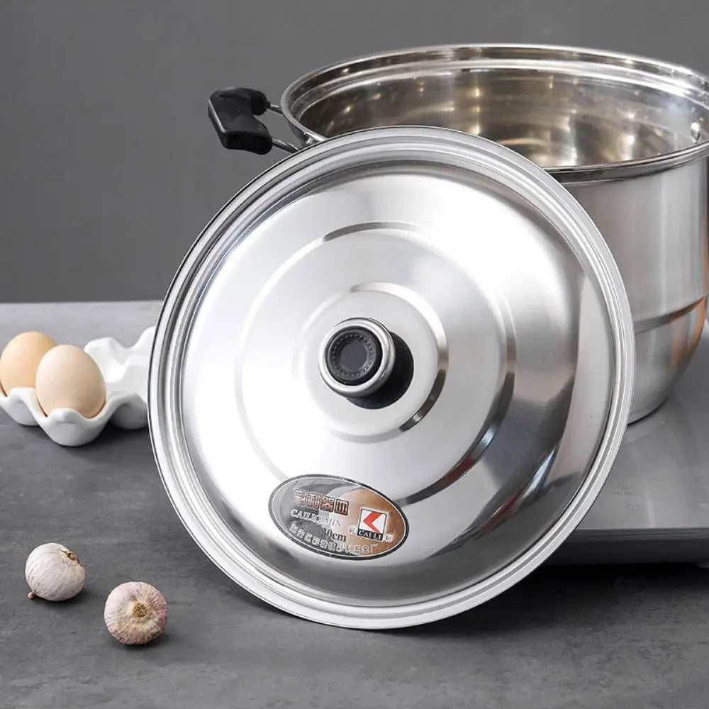 Universal 316 Stainless Steel Wok Pot Lid 30–42cm